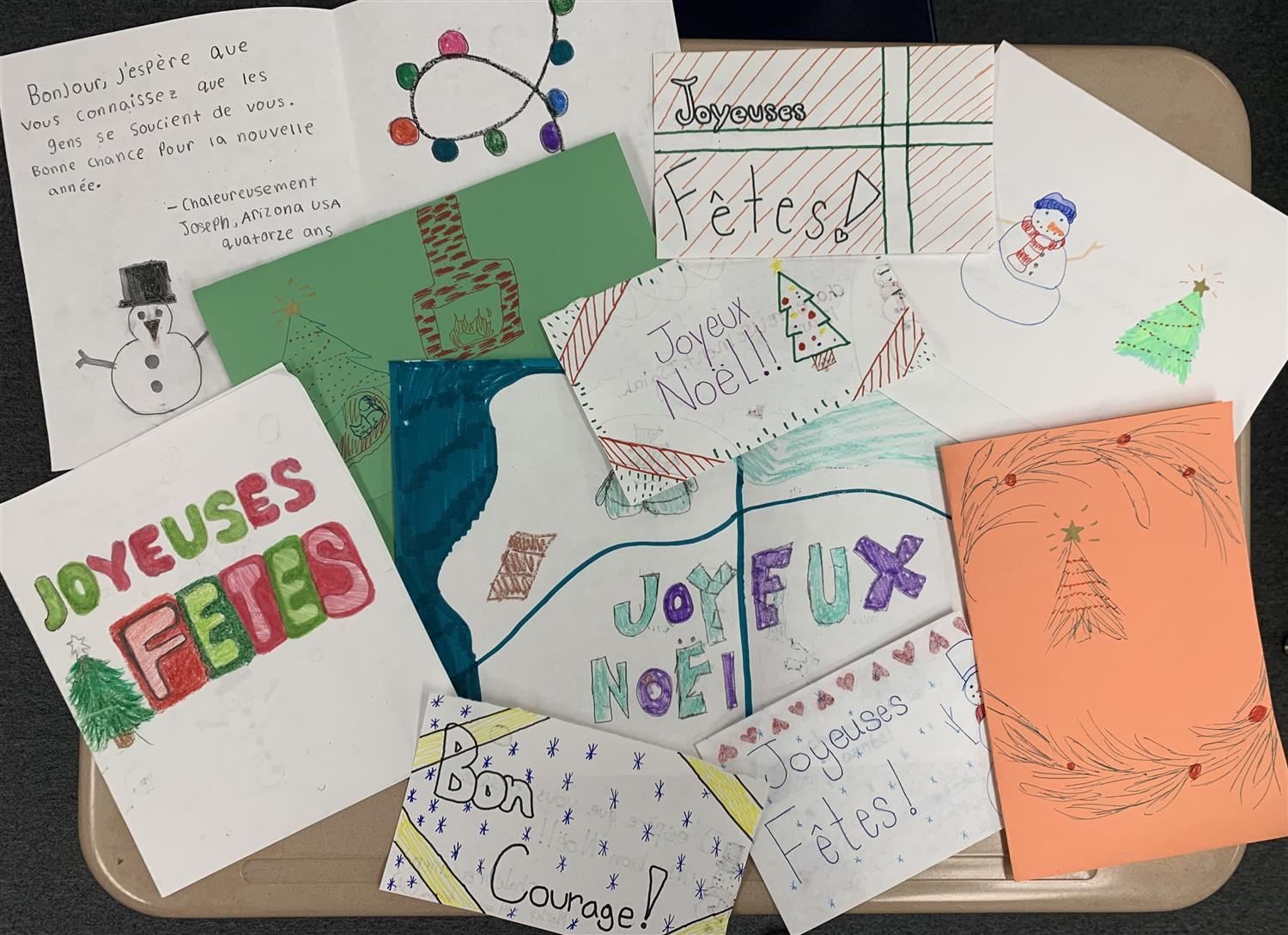 french cards for homeless